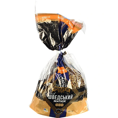 Хліб Кіївхліб 350г шведський житній