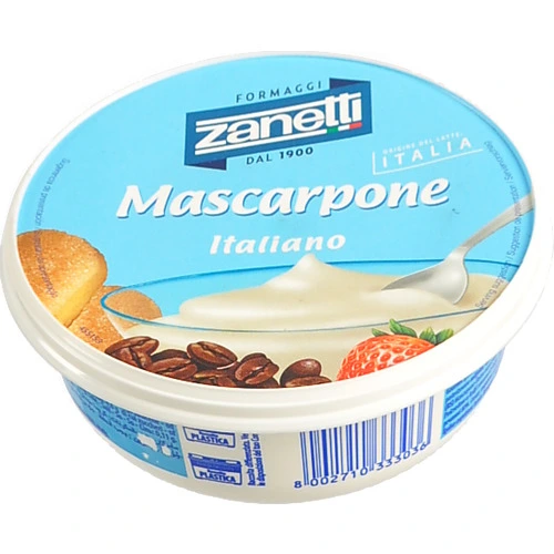 Сир Занетті 250г маскарпоне