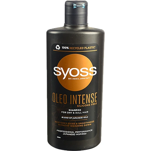 Шампунь  Syoss 440 мл Oleo Intense для сухого та тьмяного волосся