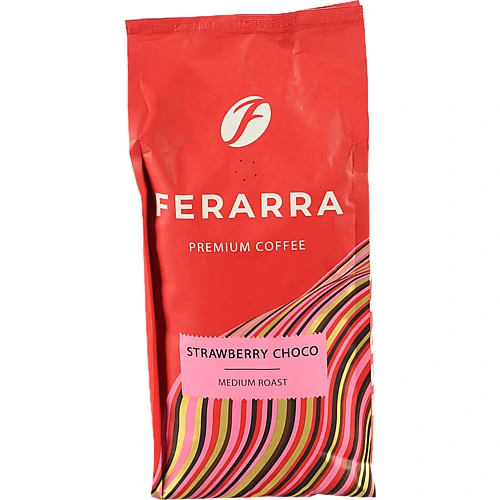Кава Ferarra 1кг полуничний шоколад