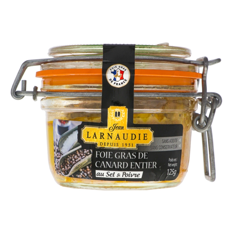 Фуа-гра качина цільна Jean Larnaudie с/б 125г