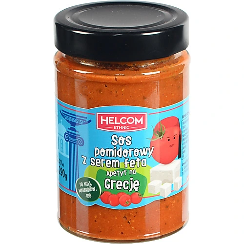 Соус Helcom Ethnic 290г томатний сир фета