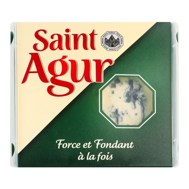 Безлактозний сир Saint Agur з синьою пліснявою 125г