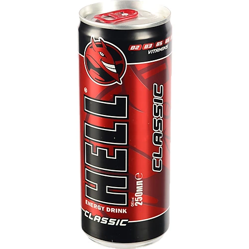 Напій енергетичний Hell 0.25л classic