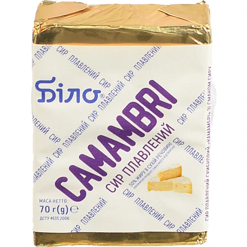 Сир Камамбер 70г 50%