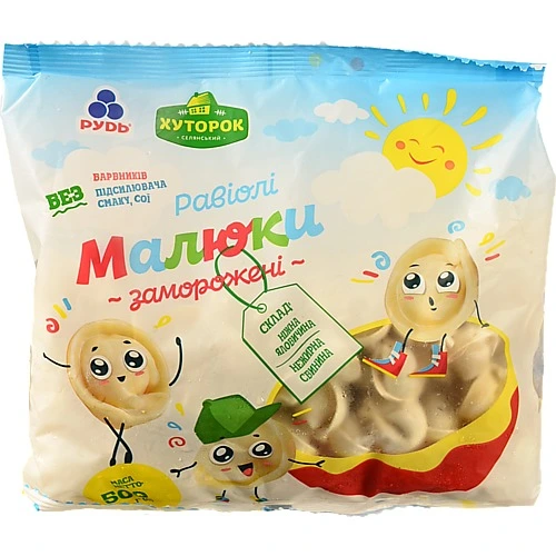Равіолі Дитяче бажання Рудь м/у 500г
