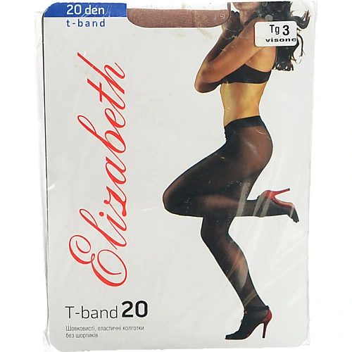 Колготи Elizabeth t - band беж 20 s3