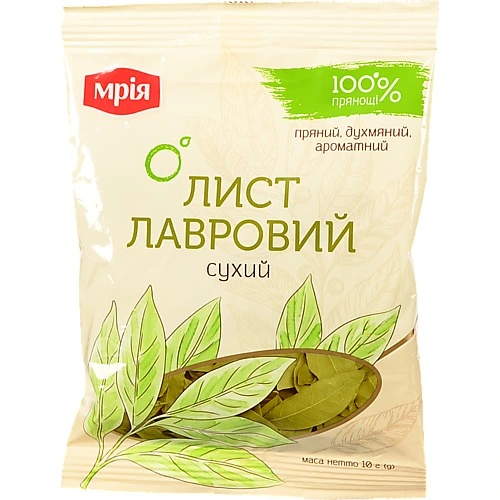 Лавровий лист сушений Мрія 10г