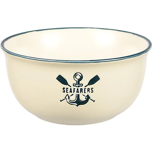 Салатник керамічний морський принт в асортименті 450мл