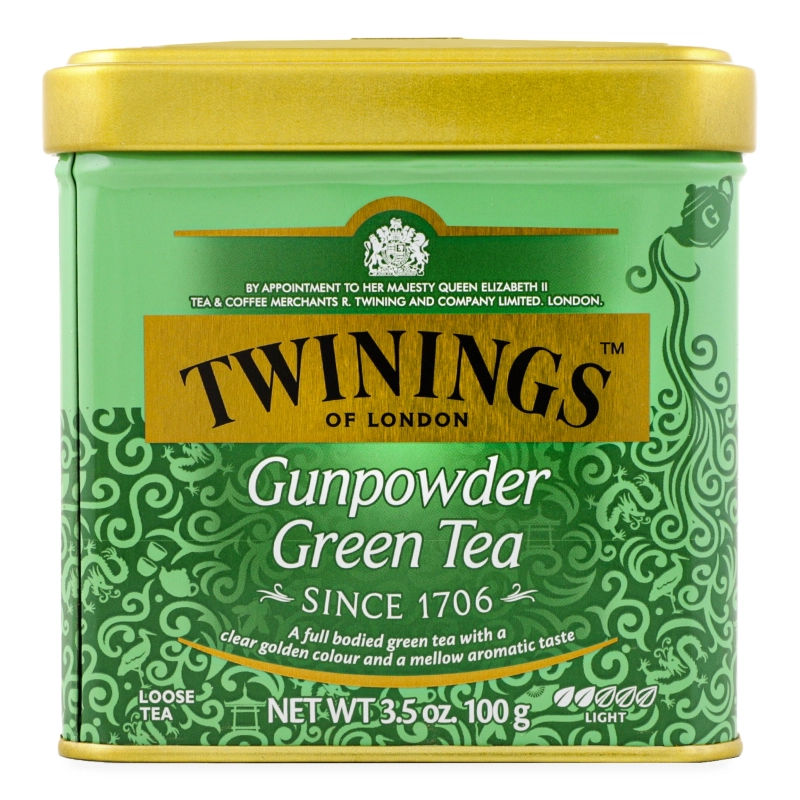 Чай зелений Gunpowder Twinings з/б 100г