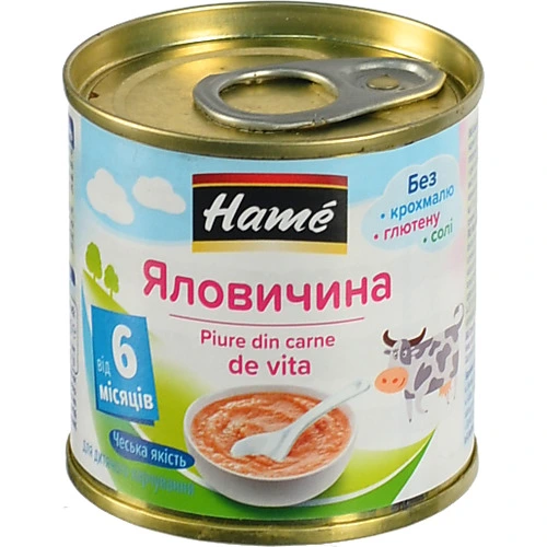 Пюре Hame 100г яловичина