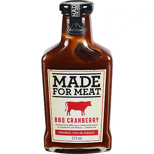 Соуc Cranberry BBQ Made For Meat Kuhne с/пл 375мл