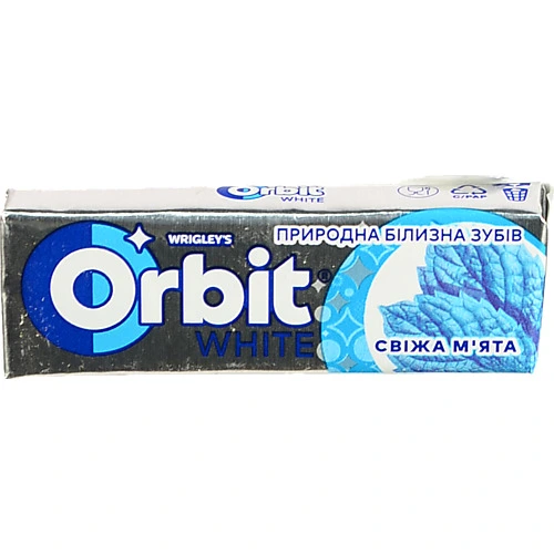 Жувальна гумка Orbit 14г вайт фреш подушечки
