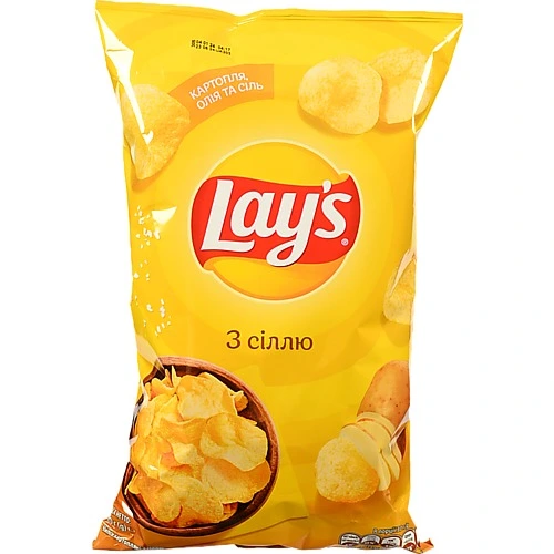 Чипси картопляні Lay's солоні 120г