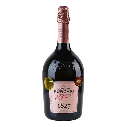 Вино ігристе 0.75л 12.5% рожеве брют Cuvee De Purcari Purcari пл