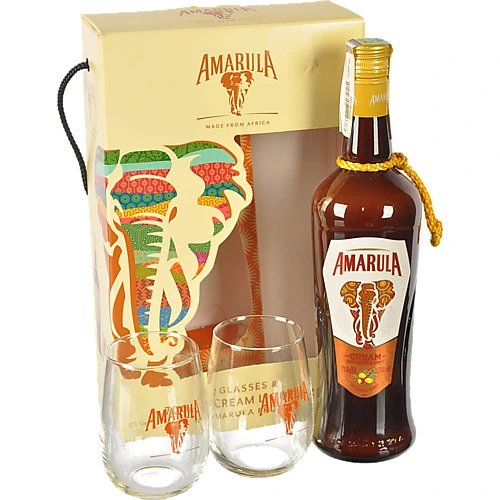 Набір Амарула крем лікер 0.7л х 2склянки