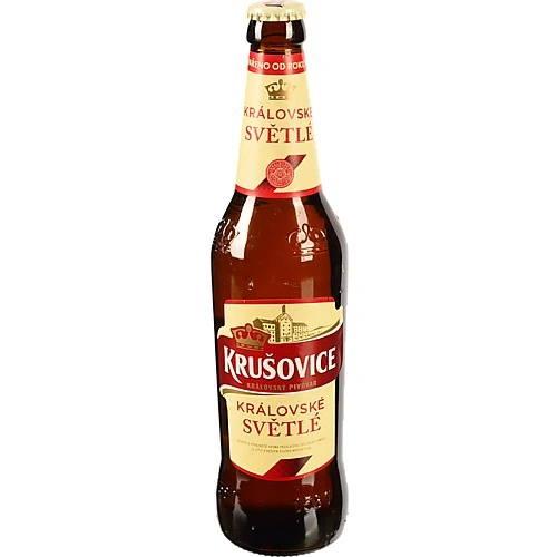 Пиво 500мл 4.2% світле пастеризоване фільтроване Kralovske Svetle Krusovice