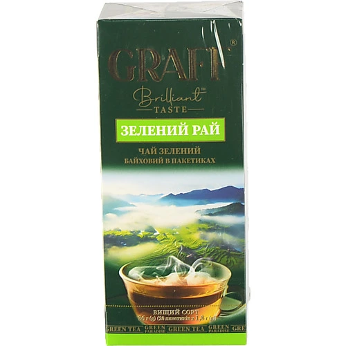 Чай Graff 20п зелений рай