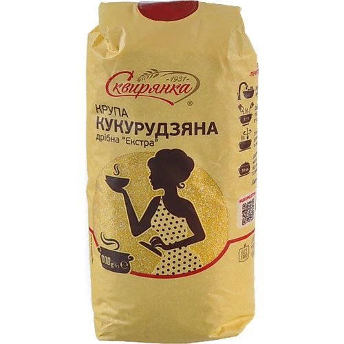 Крупа Сквирянка 800г екстра кукурудзяна дрiбна