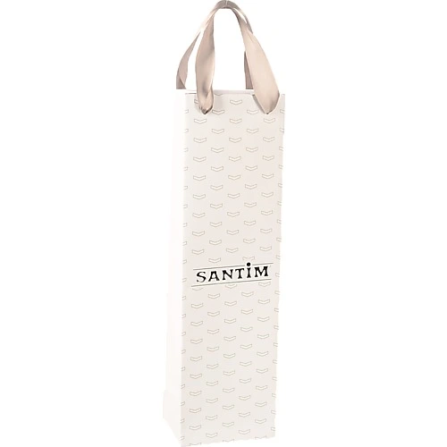 Пакет  Santim подарунковый 390х112х180 мм бiлий