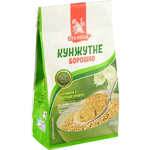 Борошно Сто пудів 300г кунжутне