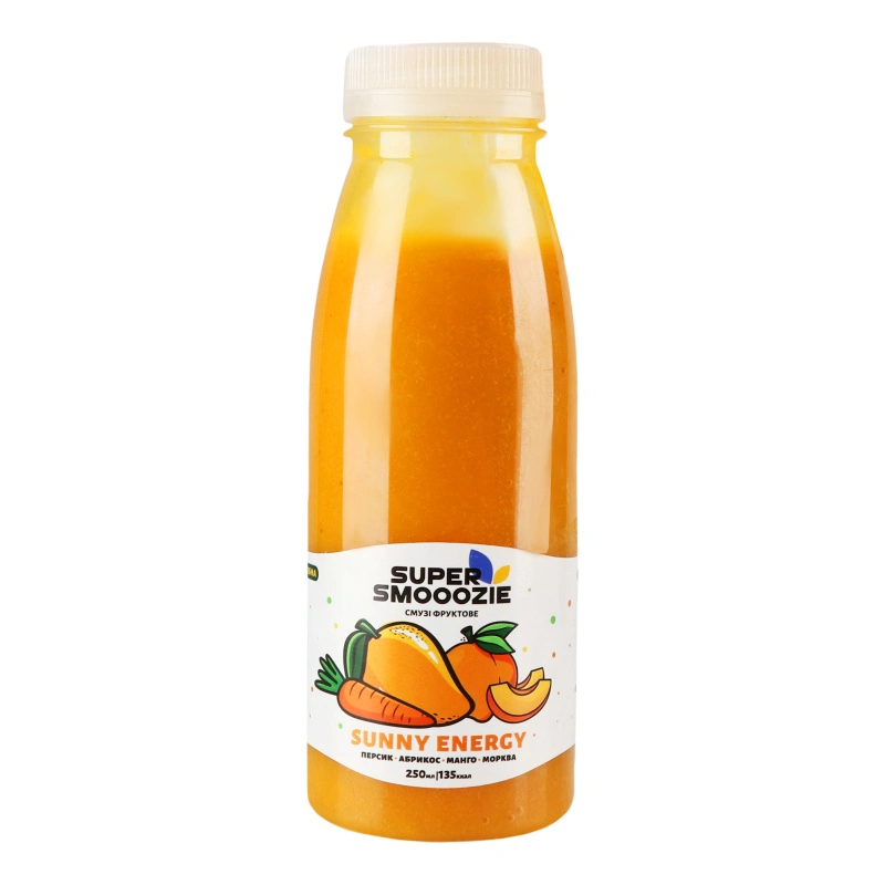 Смузі фруктовий Sunny Energy Super Smooozie 250мл