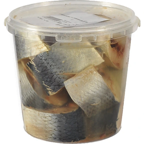 Оселедець м.с шматочками в олії