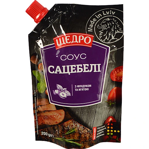 Соус Щедро 200г сацебелі д.п