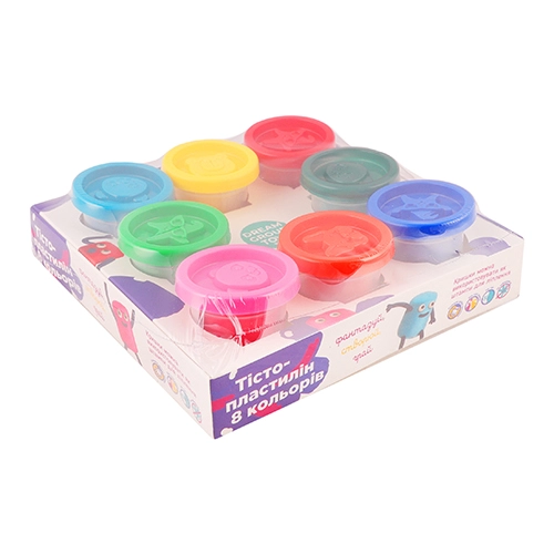 Набір Тісто-пластилін  8 кольорів TY4408