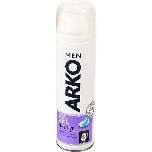Гель для гоління Sensitive Arko Men 200мл