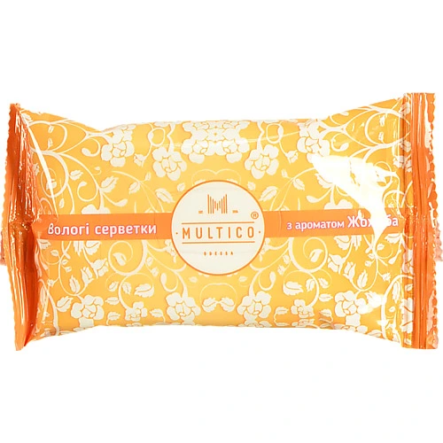 Серветки вологі Multico 15шт жожоба