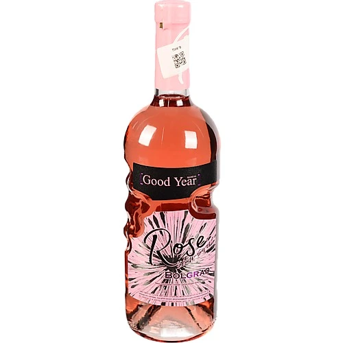 Вино Bolgrad Rose 0.75л рожеве напівсолодке