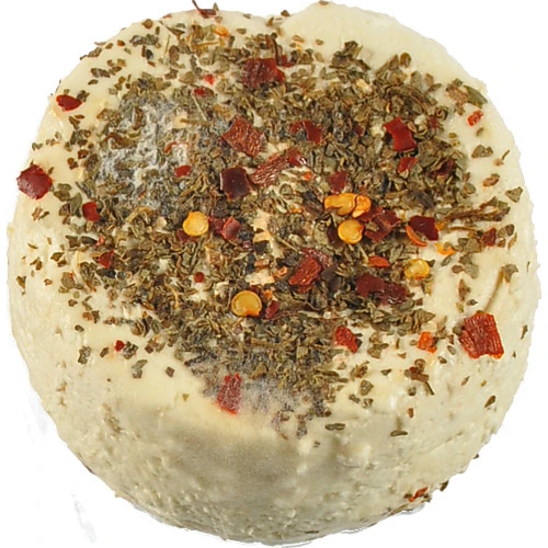 Крем-сир Bize Eco Milk 10% коровяче з базіліком та чілі