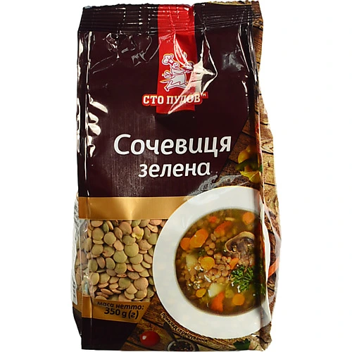 Сочевиця Сто пудів 350г зелена