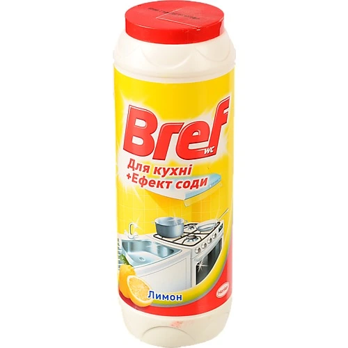Чистячий порошок Bref 500г Лимон сода
