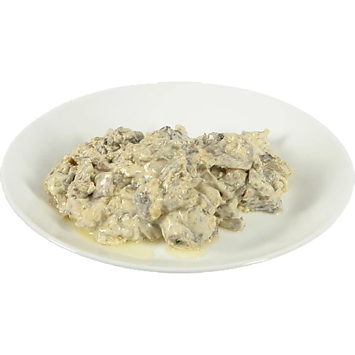 Гриби в сметанному соусі