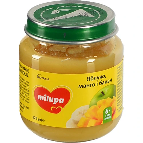 Пюре Milupa 125г манго банан