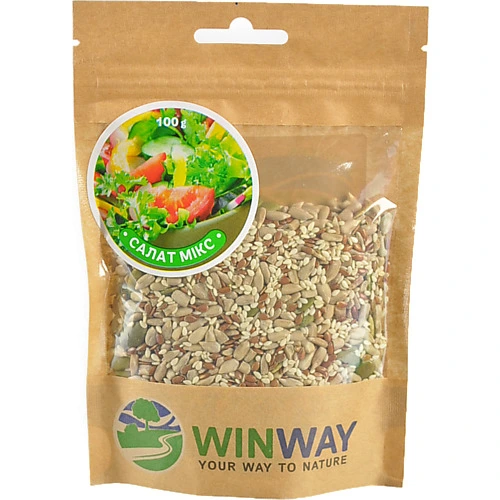 Cумiш насiння  Winway 100г салатний мiкс