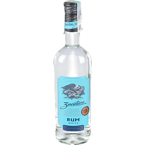 Ром Zacatera 0.7л 37% caribbean white
