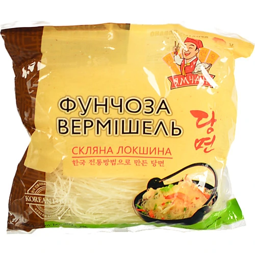 Вермiшель YamChan 100г бобова