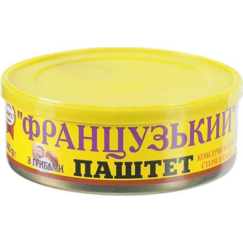 Паштет Онісс 240г французький гриби