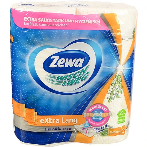 Паперові рушники Zewa Wisch&Weg Original 2-шарові (2шт)