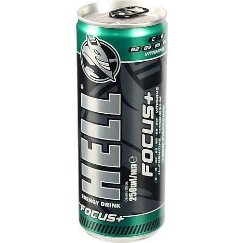 Напій енергетичний Hell 0.25л focus strong