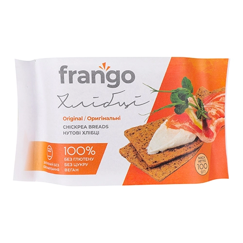 Хлібці Frango 100г нутові оригінальні