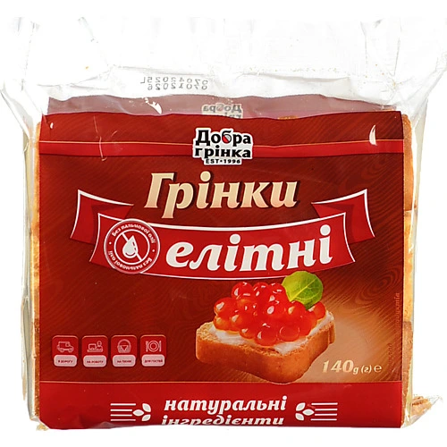 Грінки Елітні Добра грінка 140г