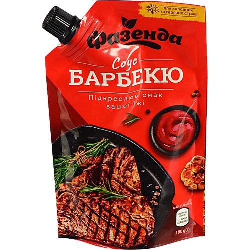 Соус Фазенда 180г барбекю д.п