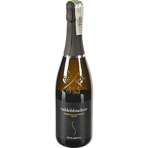 Вино ігристе Vigna Doga 0.75л просекко вальдобьядене суперіор брют DOCG біле сухе