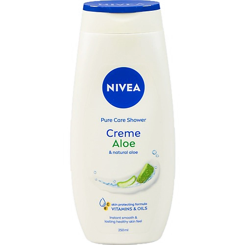 Гель-догляд для душу Creme aloe Nivea 250мл