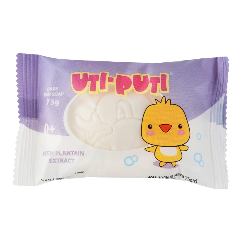 Мило туалетне дитяче з екстрактом подорожника Uti-Puti 75г