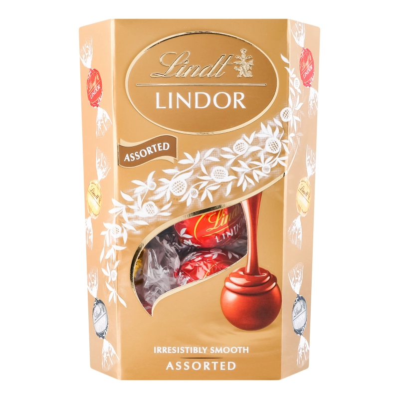Цукерки Assorted Lindor Lindt к/у 137г